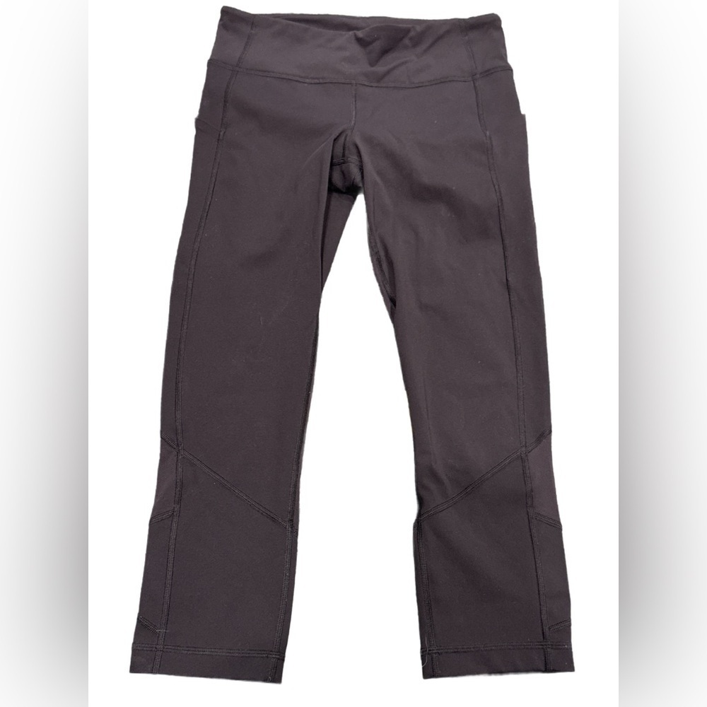 Lululemon Fast and Free Cropped Black Legging 6